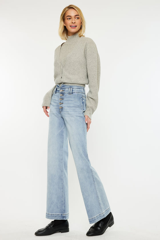 Meredith High Rise Slim Flare - Official Kancan USA