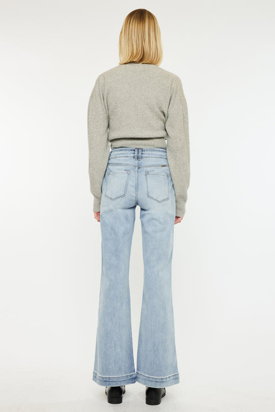 Meredith High Rise Slim Flare - Official Kancan USA