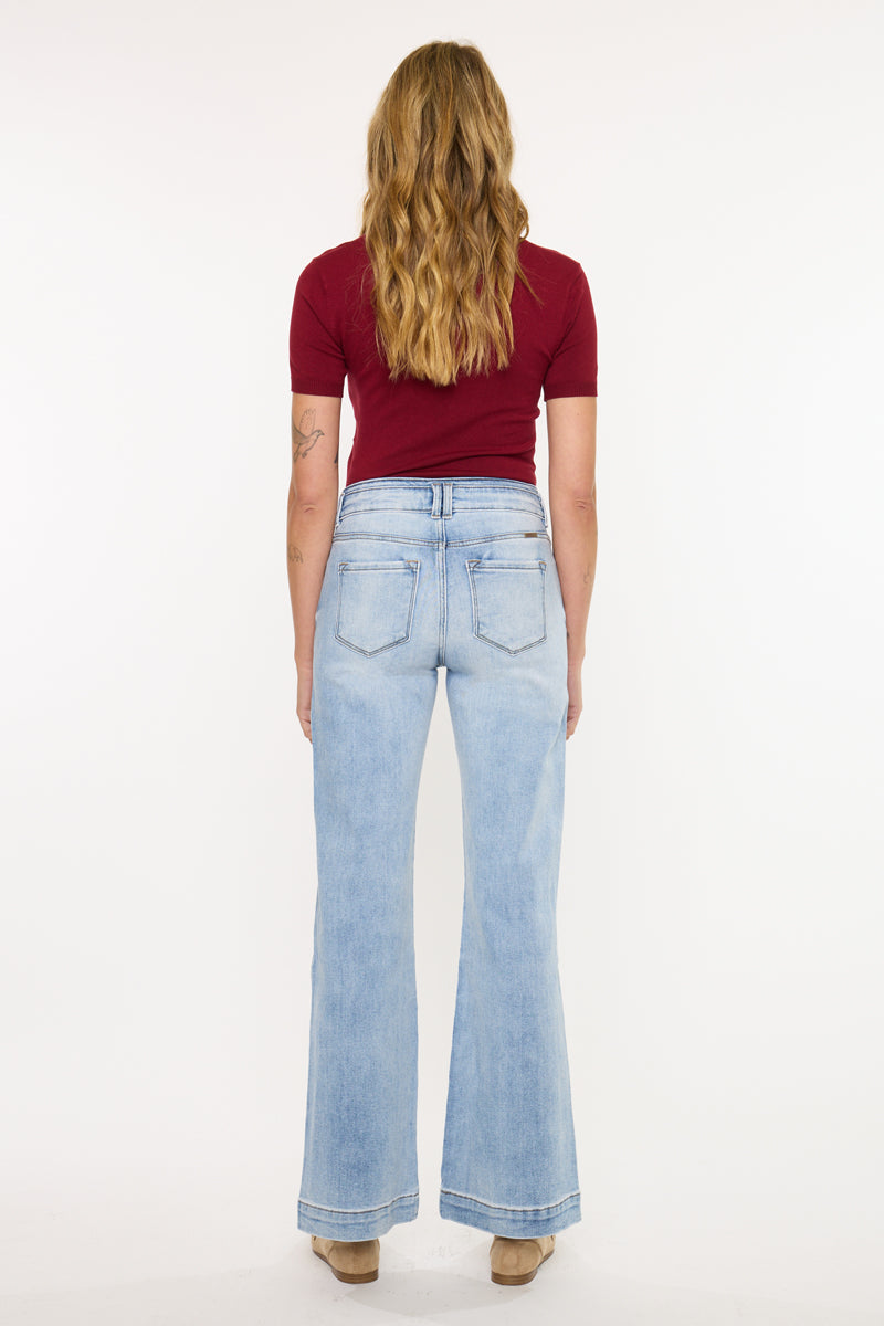 Meredith High Rise Slim Flare - Official Kancan USA