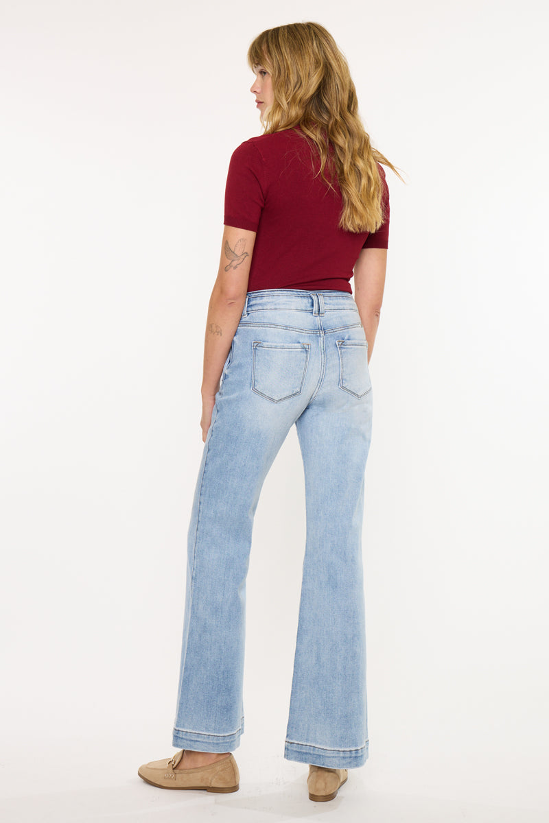 Meredith High Rise Slim Flare - Official Kancan USA