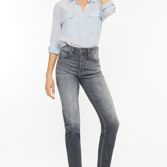 Taryn High Rise Cigarette Leg Jeans - Official Kancan USA