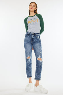  Kenzie Ultra High Rise Mom Jeans - Official Kancan USA