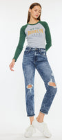 Kenzie Ultra High Rise Mom Jeans - Official Kancan USA