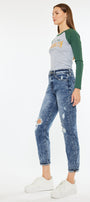 Kenzie Ultra High Rise Mom Jeans - Official Kancan USA
