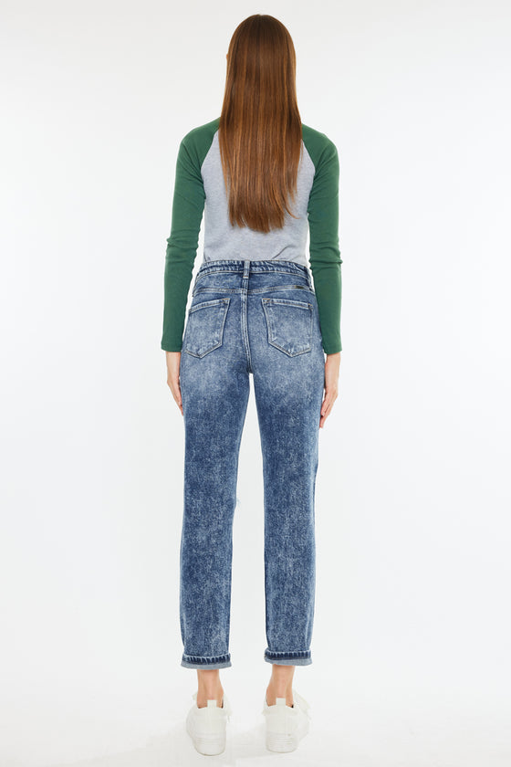 Kenzie Ultra High Rise Mom Jeans - Official Kancan USA