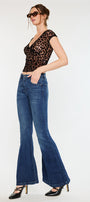 Arizona High Rise Super Flare Jeans - Official Kancan USA