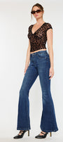 Arizona High Rise Super Flare Jeans - Official Kancan USA