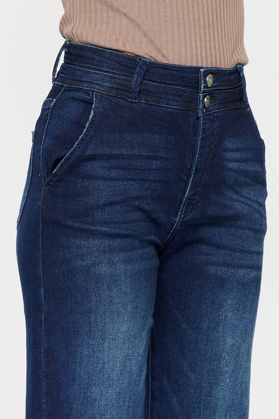 Carlyle High Rise Flare Jeans - Official Kancan USA