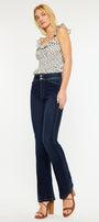 Seren High Rise Exposed Button Bootcut Jeans - Official Kancan USA