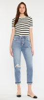 Stormi High Rise Mom Jeans - Official Kancan USA
