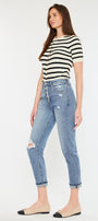 Stormi High Rise Mom Jeans - Official Kancan USA