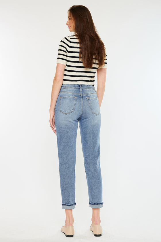 Stormi High Rise Mom Jeans