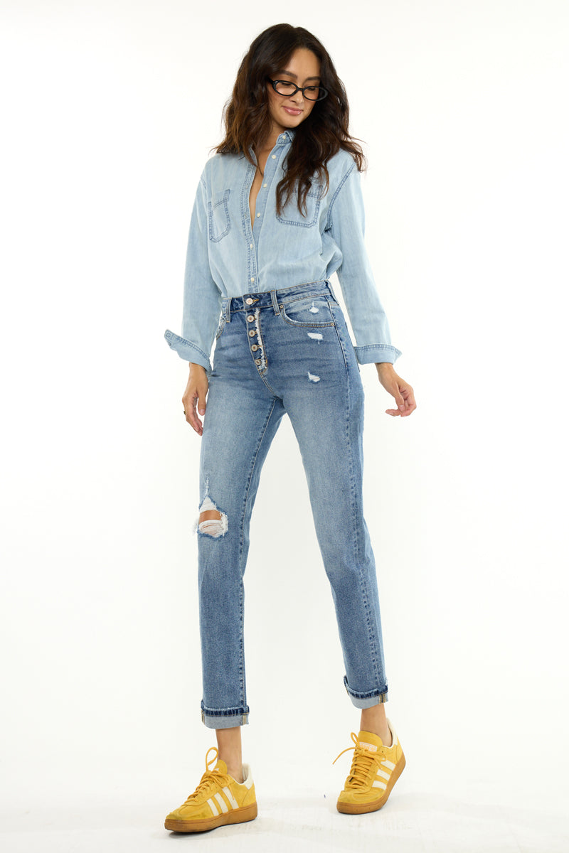 Stormi High Rise Mom