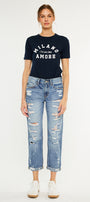 Baker Mid Rise Boyfriend Jeans - Official Kancan USA