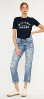 Baker Mid Rise Boyfriend Jeans - Official Kancan USA