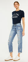 Baker Mid Rise Boyfriend Jeans - Official Kancan USA