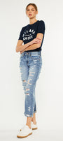 Baker Mid Rise Boyfriend Jeans - Official Kancan USA
