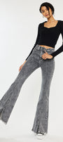 Lucine High Rise Flare Jeans - Official Kancan USA