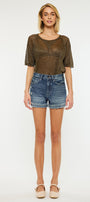 Sasha High Rise Shorts - Official Kancan USA