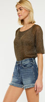 Sasha High Rise Shorts - Official Kancan USA