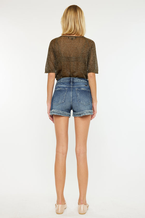 Sasha High Rise Shorts - Official Kancan USA