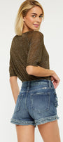 Sasha High Rise Shorts - Official Kancan USA
