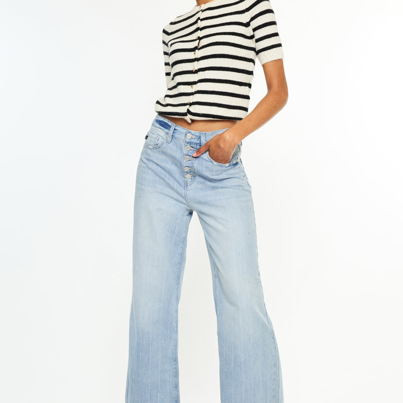 Dylan 90's Wide Leg Jeans - Official Kancan USA