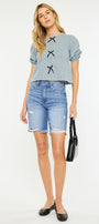 Julita High Rise Bermuda Shorts - Official Kancan USA