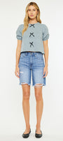 Julita High Rise Bermuda Shorts - Official Kancan USA