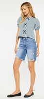 Julita High Rise Bermuda Shorts - Official Kancan USA
