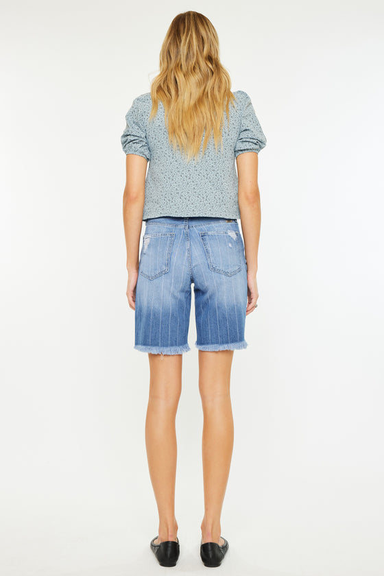 Julita High Rise Bermuda Shorts - Official Kancan USA