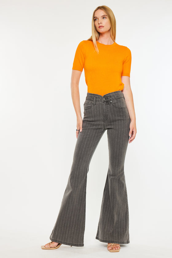 Lisa High Rise Super Flare Jeans - Official Kancan USA