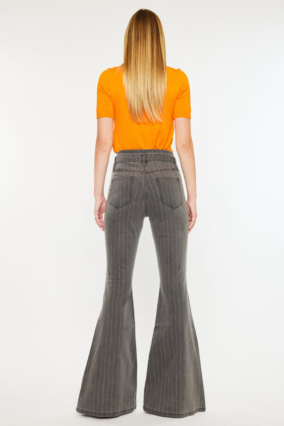 Lisa High Rise Super Flare Jeans - Official Kancan USA
