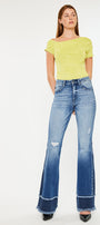 Kacey High Rise Flare Jeans - Official Kancan USA