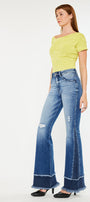 Kacey High Rise Flare Jeans - Official Kancan USA