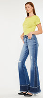 Kacey High Rise Flare Jeans - Official Kancan USA