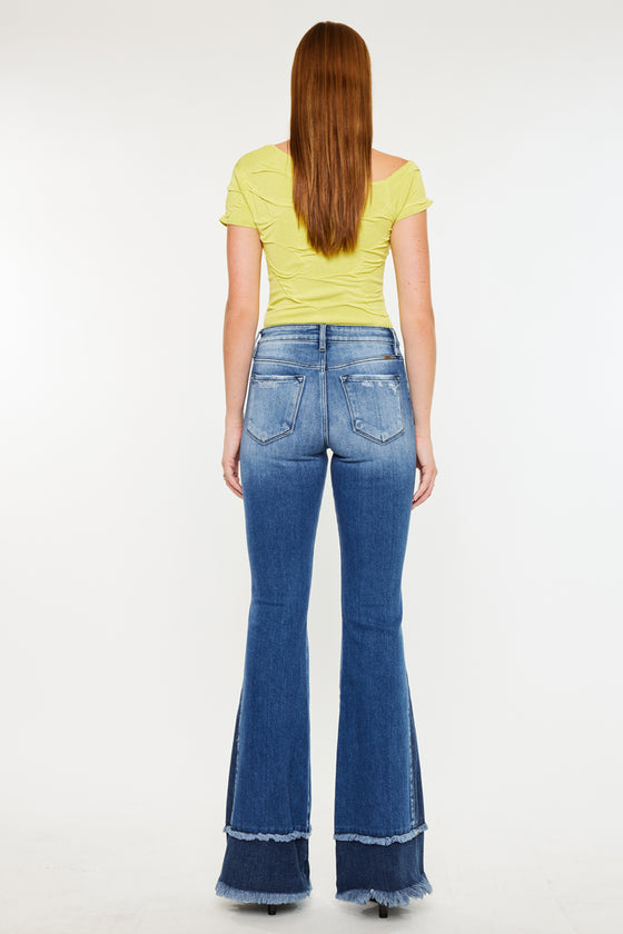 Kacey High Rise Flare Jeans - Official Kancan USA