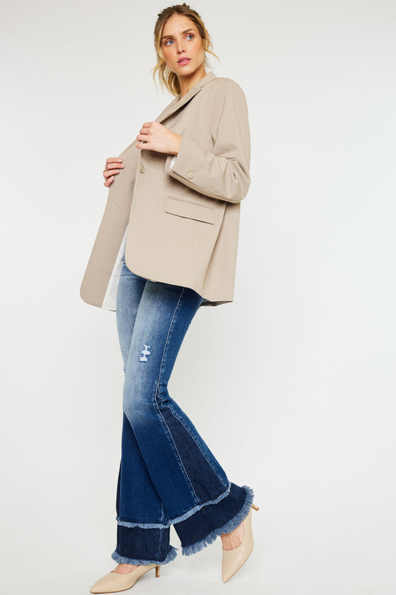 Kacey High Rise Flare Jeans