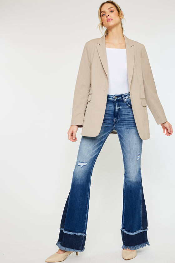 Kacey High Rise Flare Jeans - Official Kancan USA