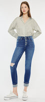 Sparrow High Rise Cigarette Leg Jeans - Official Kancan USA