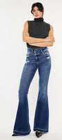 Amaya High Rise Flare Jeans - Official Kancan USA