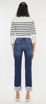 Fallon Mid Rise Slim Straight Leg Jeans - Official Kancan USA