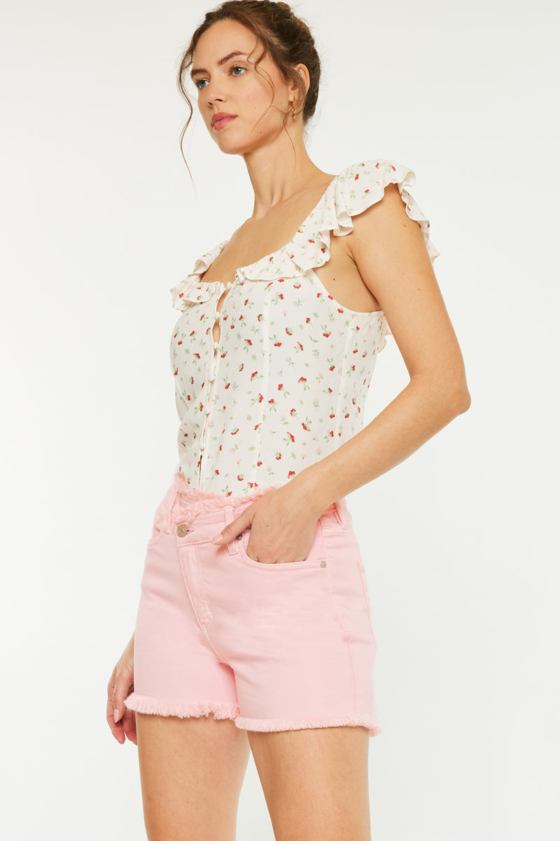 Fawn High Rise Shorts - Official Kancan USA