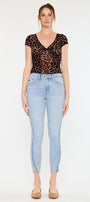 Layla High Rise Ankle Skinny Jeans - Official Kancan USA