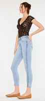 Layla High Rise Ankle Skinny Jeans - Official Kancan USA