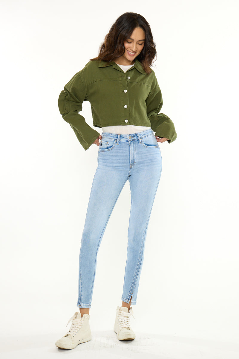 Layla High Rise Ankle Skinny - Official Kancan USA