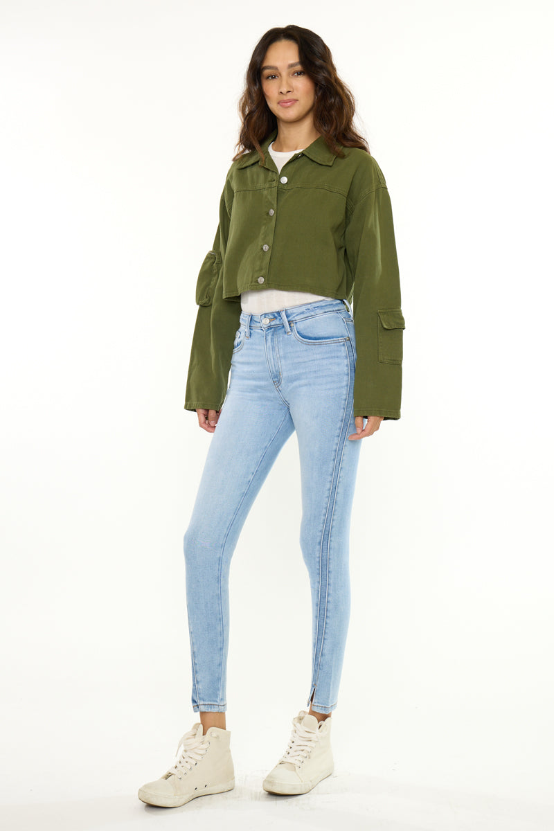 Layla High Rise Ankle Skinny - Official Kancan USA