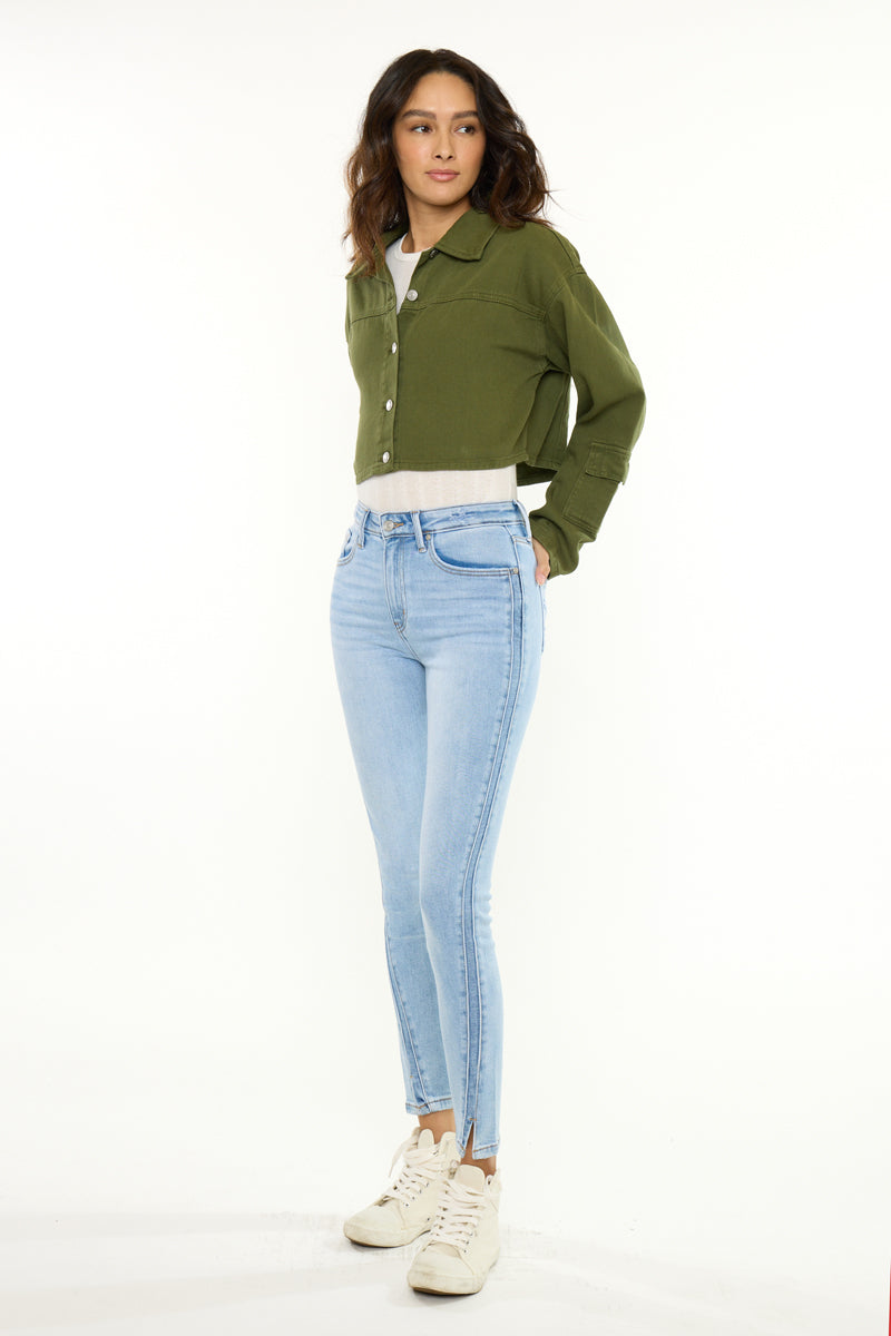 Layla High Rise Ankle Skinny - Official Kancan USA