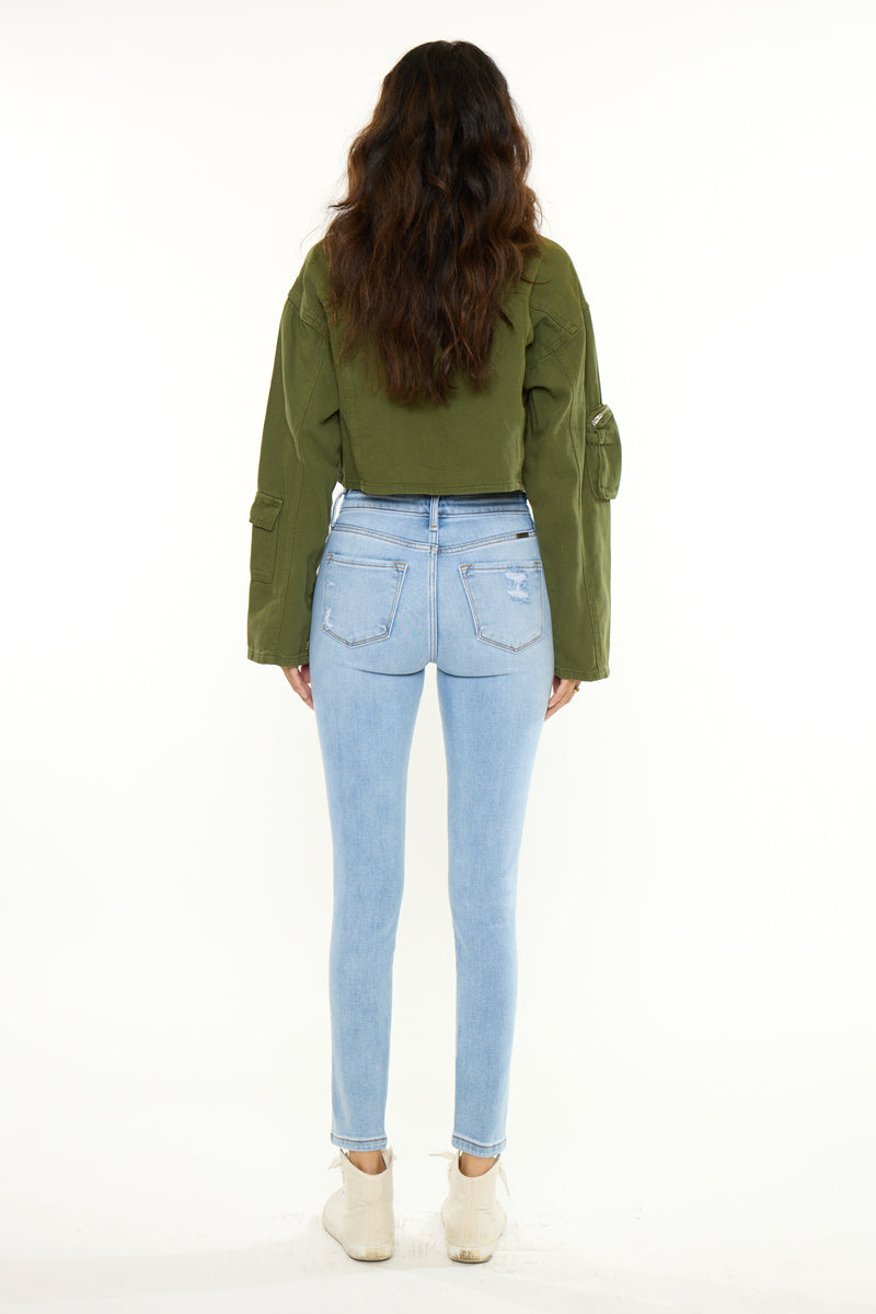 Layla High Rise Ankle Skinny - Official Kancan USA