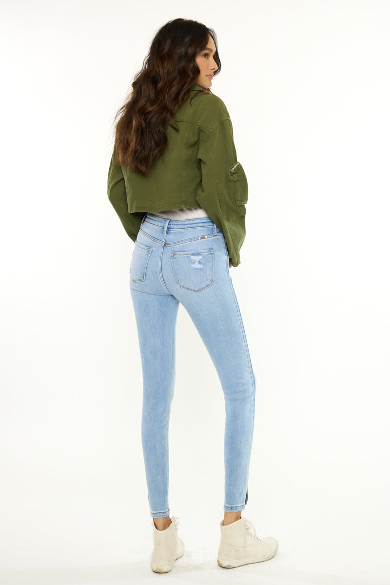 Layla High Rise Ankle Skinny - Official Kancan USA